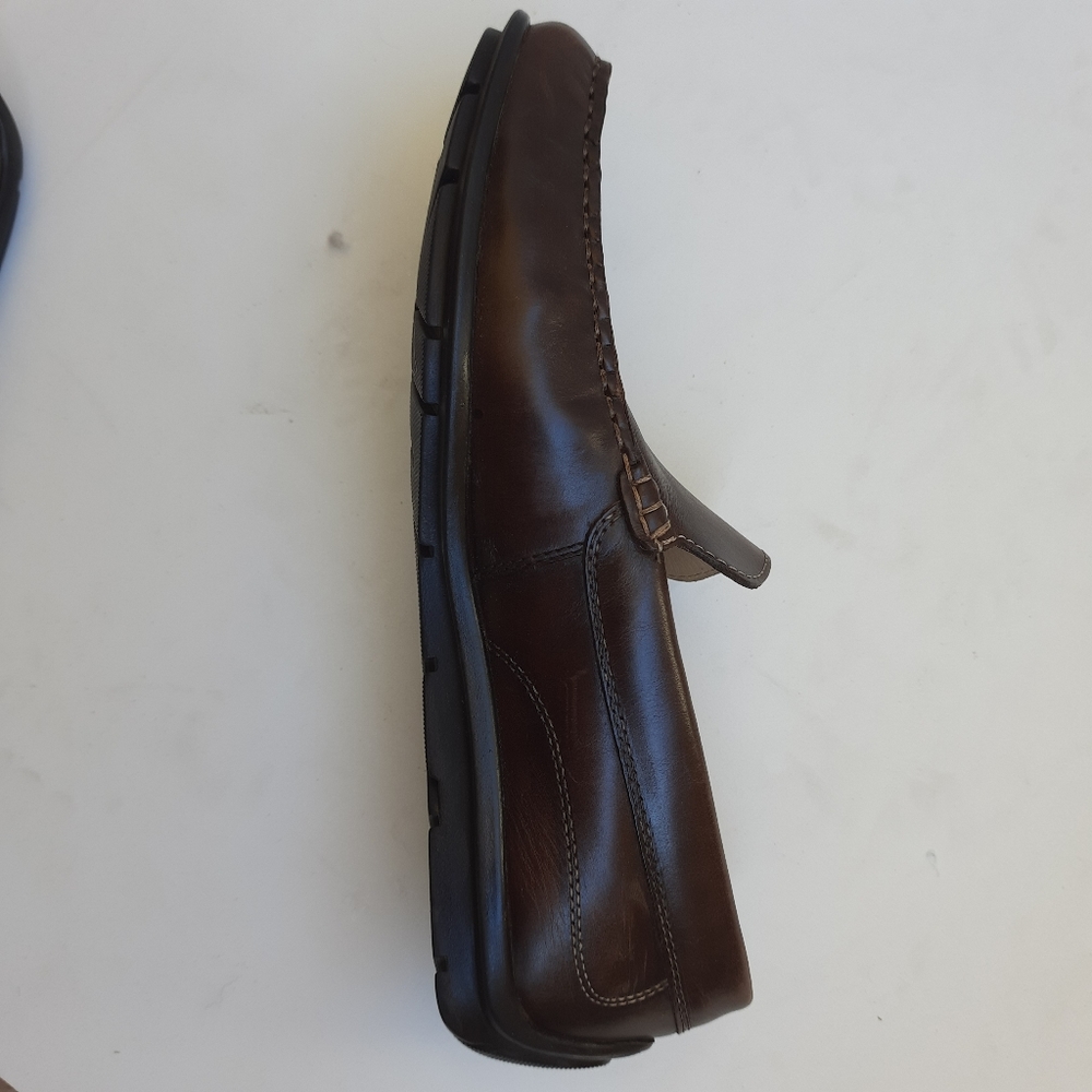 Ecco loafers Brown Leather 9m new without box - Picture 5 of 8